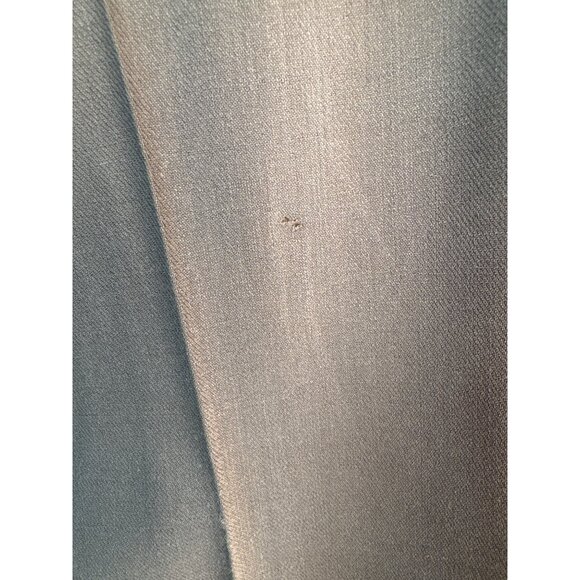 Talbots Italian Wool Blend High Rise Pleated Trousers Gray Professional Pants - Picture 13 of 16